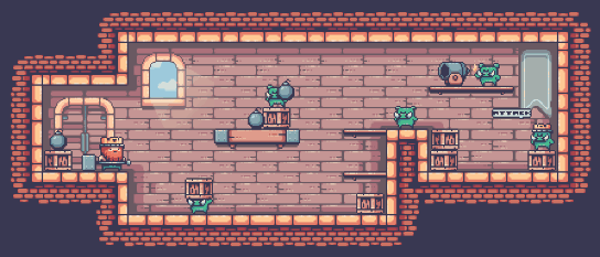 a gif coming from Kings and Pigs asset on itch.io